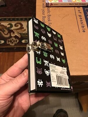 8-Bit Silicone Journal [Diary] with lock & keys [Hardcover] Ali Castro and Flora