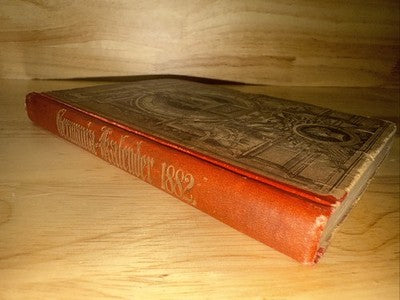 Germania Kalender 1882 German Calendar Antique Rare Vintage Book