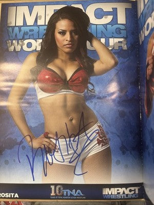TNA Impact 10 Years of Wrestling and 2011 Program featuring HULK- SIGNED by many