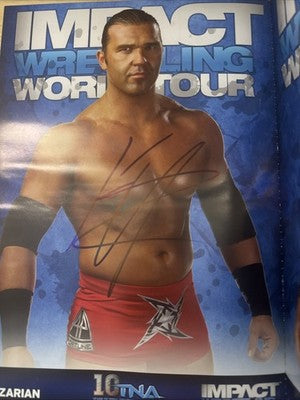 TNA Impact 10 Years of Wrestling and 2011 Program featuring HULK- SIGNED by many