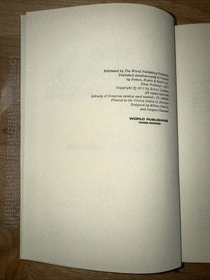 THE SCARLATTI INHERITANCE Robert Ludlum 1971 1st Edition  1st Printing