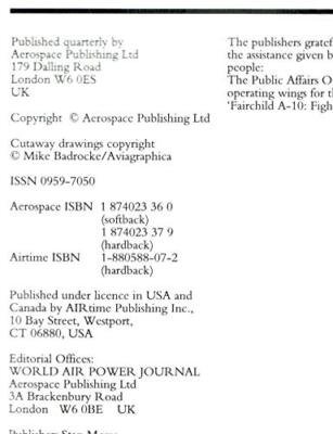 World Air Power Journal Volume 16 Spring 1994 David Donald Military Aviation