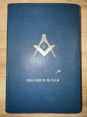 Xenia Lodge No:49 F & AM The Bible and King Solomon's Temple in Masonary 1979