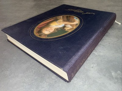 Rare 1985 Soviet Art Book Alexander Shilov Fabric Cover Deluxe Edition