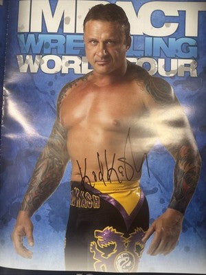 TNA Impact 10 Years of Wrestling and 2011 Program featuring HULK- SIGNED by many