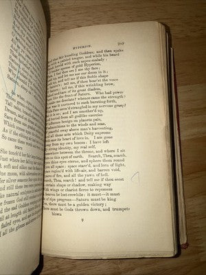 The Complete Poetical Works of John Keats, 1st Aldine Edition 1901 London