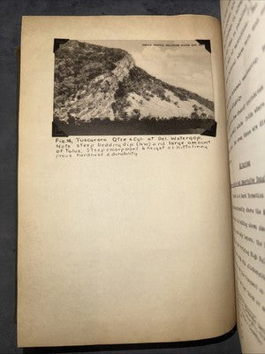 1935 Delaware Water Gap Geology Survey Manuscript Hand-Drawn Maps Photos Unique