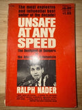 Unsafe at Any Speed Ralph Nader 1966 Paperback SIGNED First Edition Autograph