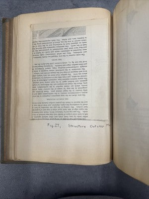 1935 Delaware Water Gap Geology Survey Manuscript Hand-Drawn Maps Photos Unique