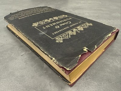 Crime and Punishment by Fyodor Dostoevsky 1938 Heritage Reprints HC