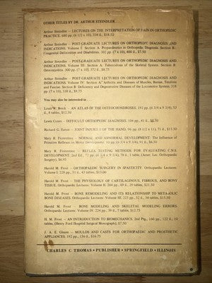 Kinesiology of the Human Body Under Normal and Pathological Conditions 1973
