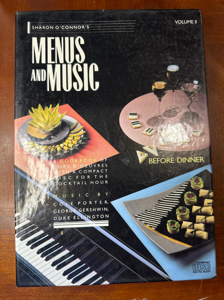 Menus and Music Before Dinner Volume 2 A cookbook of Hors D'oeuvres