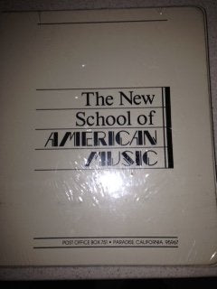 Continuing Chord Piano (Four Cassettes & Workbook) (New School of American Music Workshop) [Spiral-bound] The New School of American Music. Robert Laughlin