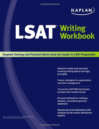 Kaplan LSAT Writing Workbook Kaplan - Good