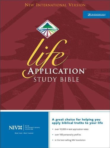 NIV Life Application Study Bible, Indexed Beers, Ronald A. - Good