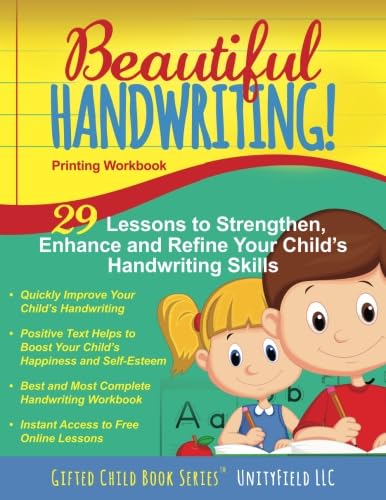 Beautiful Handwriting!: Printing Workbook UnityField LLC