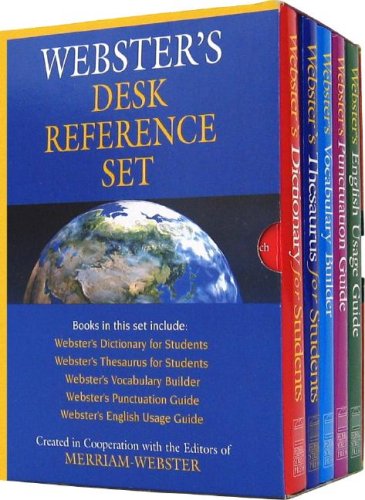 Webster's Desk Reference Set Merriam-Webster - Acceptable