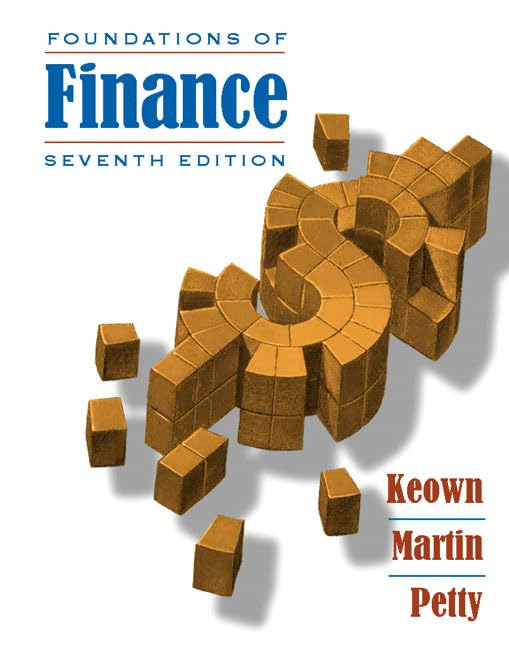 Foundations of Finance: The Logic and Practice of Financial Management Keown, Arthur J.; Martin, John D. and Petty, J. William - Acceptable