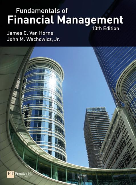 Van Horne: Fundamental_p13 (13th Edition) Van Horne, J. and Wachowicz, John M - Good