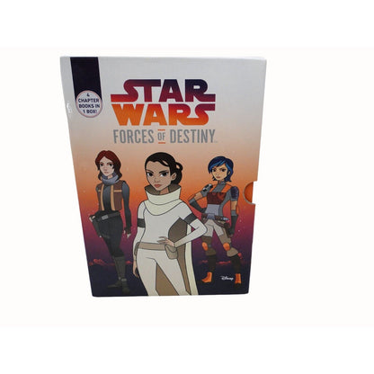 Disney Star Wars Forces of Destiny 4 Book Set The Leia Rey Chronicles Hardback - Like New