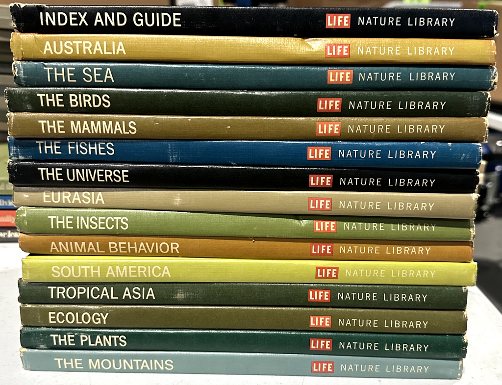 LOT of 15 Time Life Nature Library Hardcover Encyclopedia Set