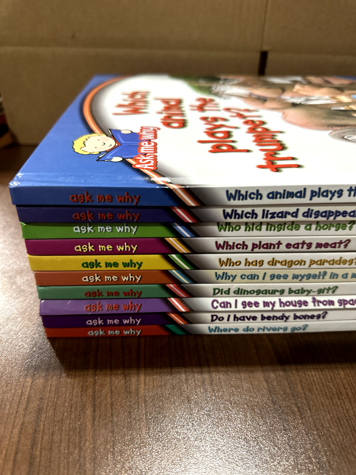 LOT OF 10 ASK ME WHY Illustrated Kid's Science History Picture Book Southwestern