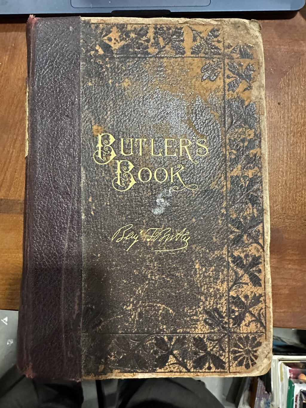 Butler's Book 1892 SIGNED by Benjamin F Butler Presentation Copy Civil War