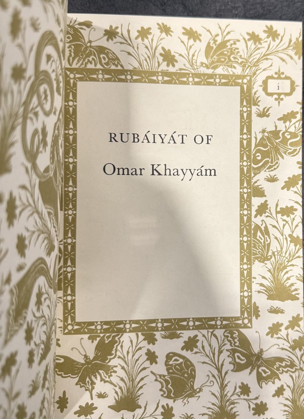 Rubaiyat of Omar Khayyam Persian Poetry Classic Literature Book
