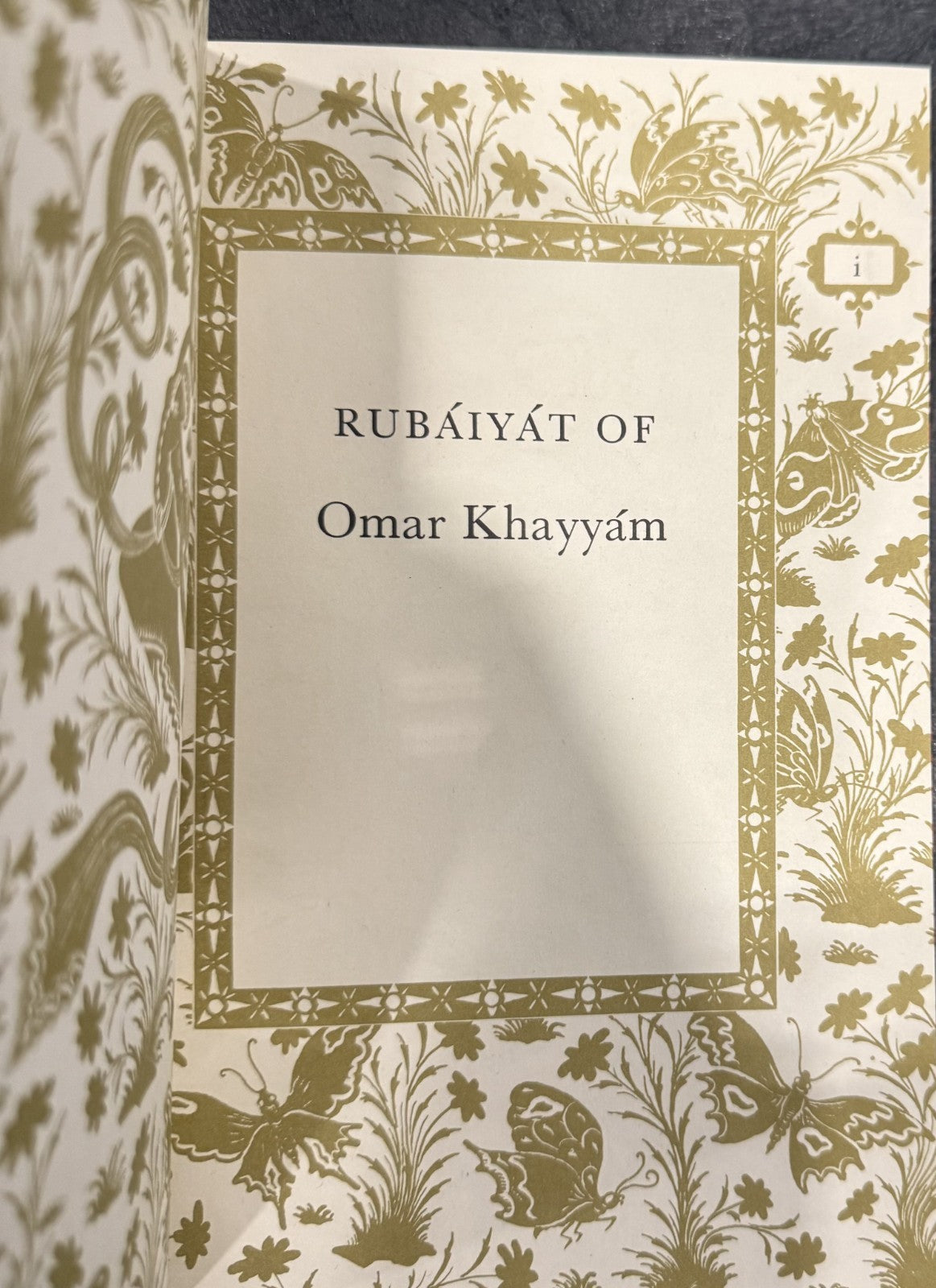 Rubaiyat of Omar Khayyam Persian Poetry Classic Literature Book