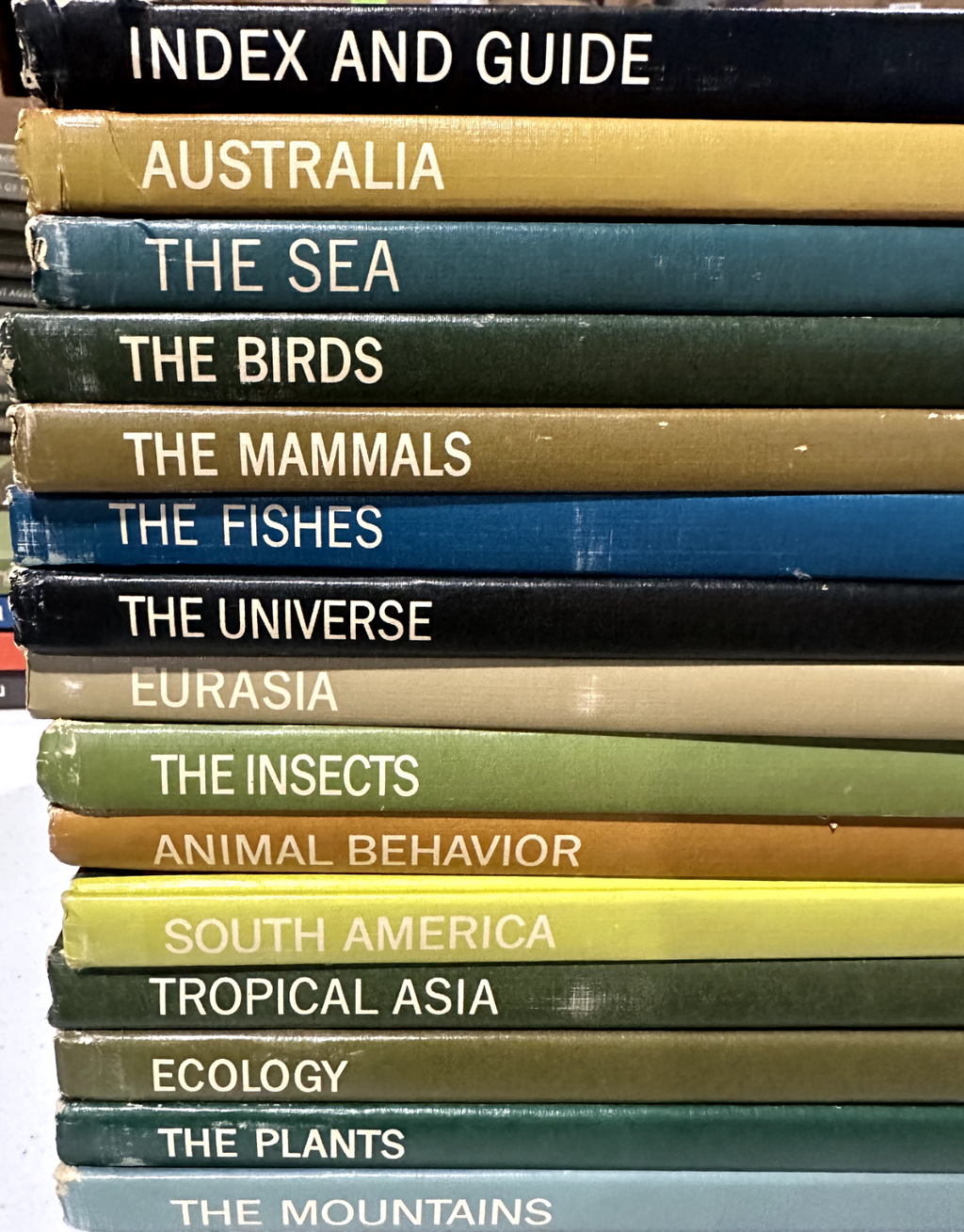 LOT of 15 Time Life Nature Library Hardcover Encyclopedia Set