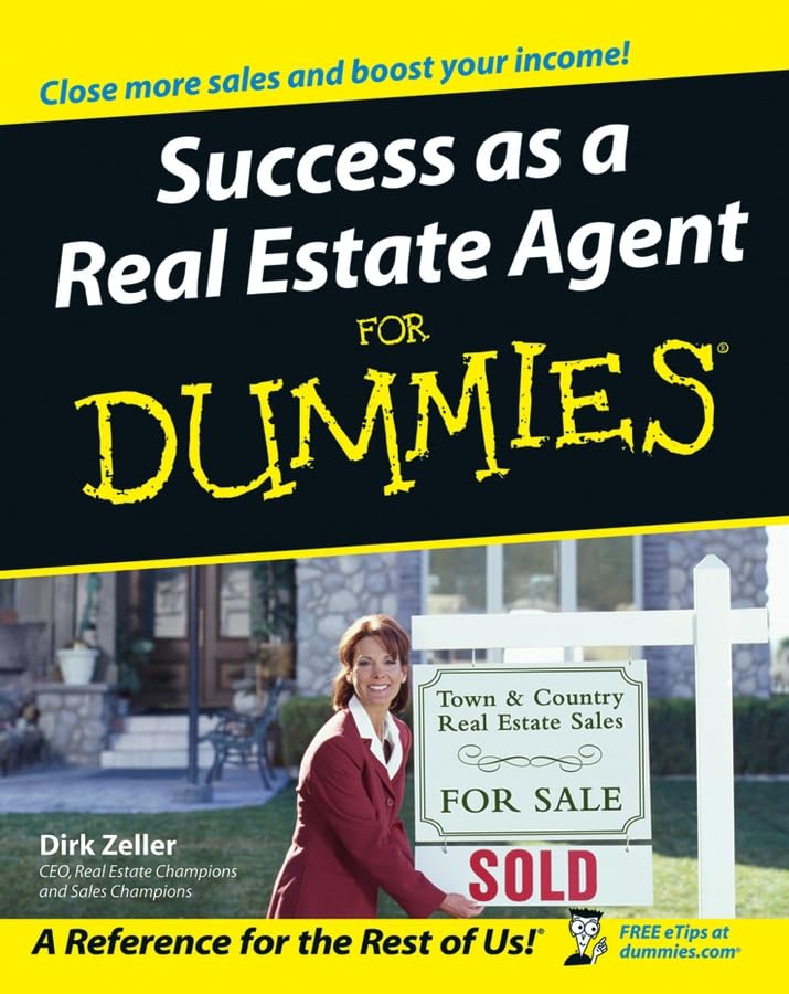 Success as a Real Estate Agent For Dummies Zeller, Dirk