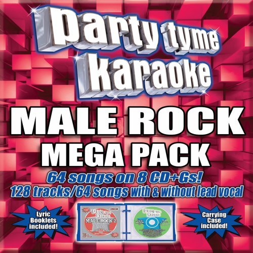 Party Tyme Karaoke - Male Rock Mega Pack [8 CD+Gs] [Audio CD] Party Tyme Karaoke - Very Good