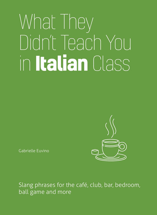 What They Didn't Teach You in Italian Class: Slang Phrases for the Cafe, Club,