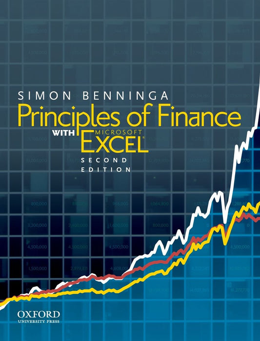 Principles of Finance with Excel Benninga, Simon