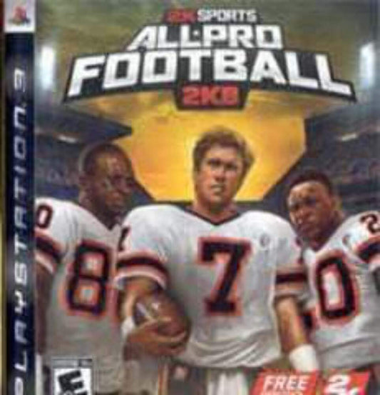 All Pro Football 2K8 - Playstation 3 [video game] - Good