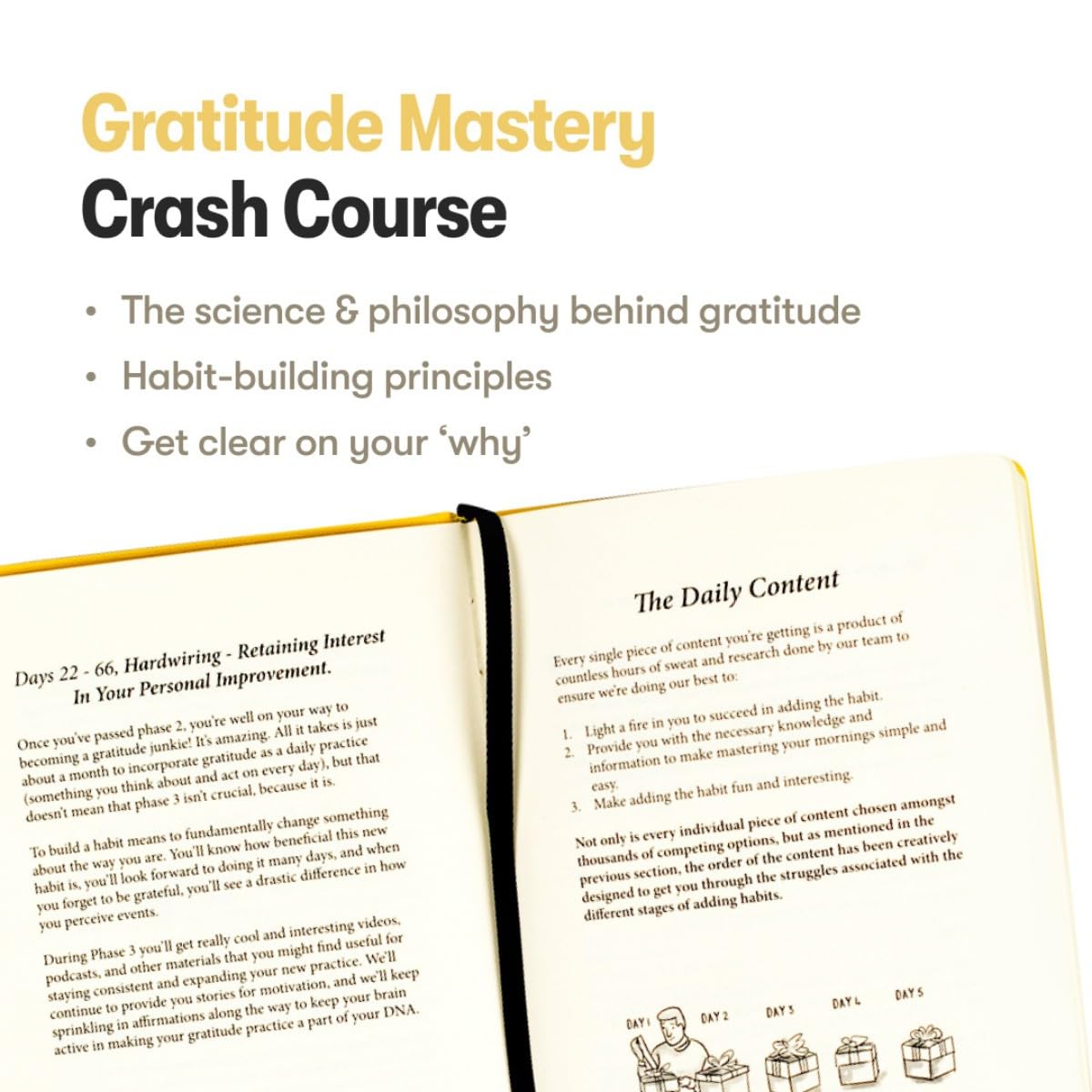 The Gratitude Sidekick Journal: A 66-Day Daily Gratitude & Mindfulness Journal for Developing A Habit of Gratitude & Postivity