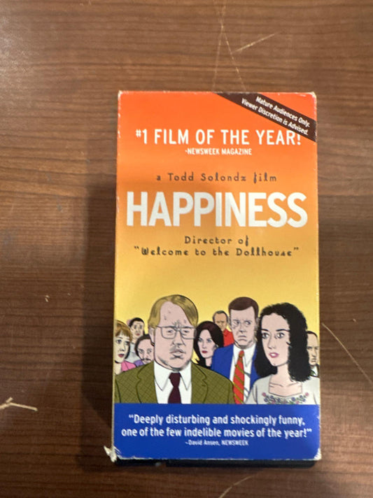 Happiness VHS 1998 Original Release Rare - Good