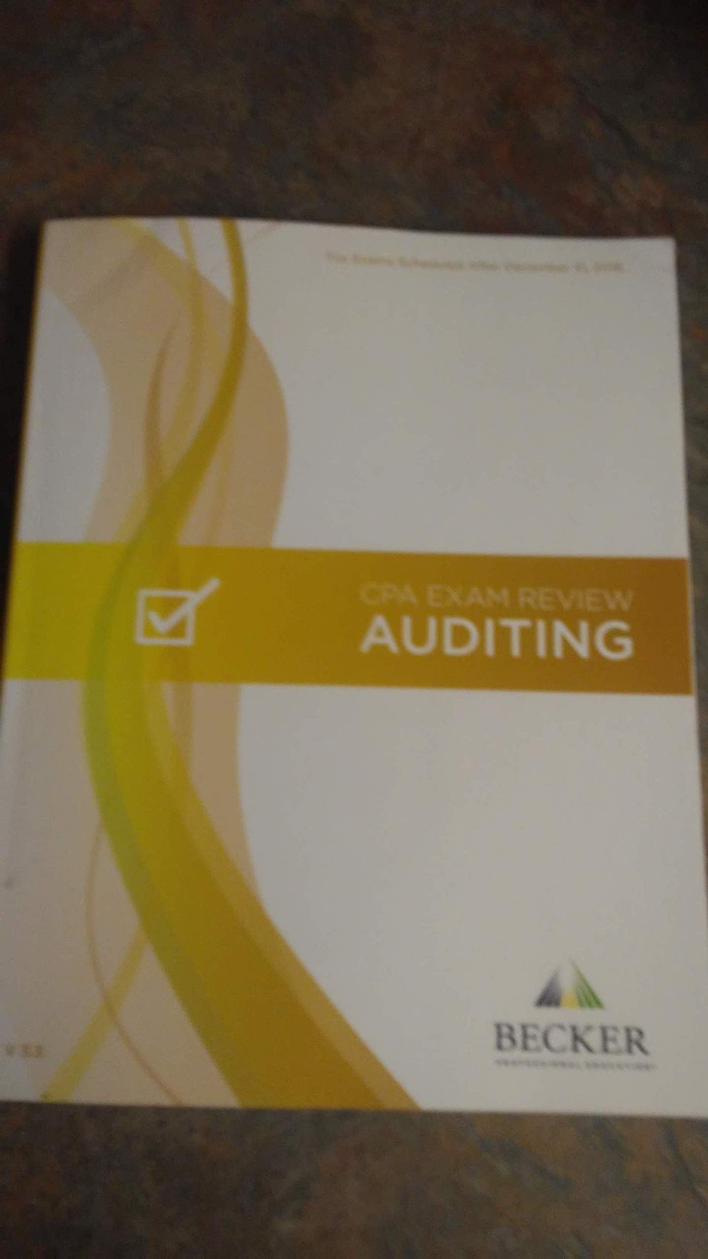 2019 Auditing CPA Exam Review V.3.3 [Paperback] Becker