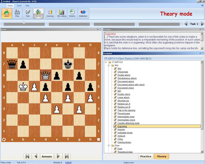 CT-ART 6.0. Complete Chess Tactics - Training Software [video game]