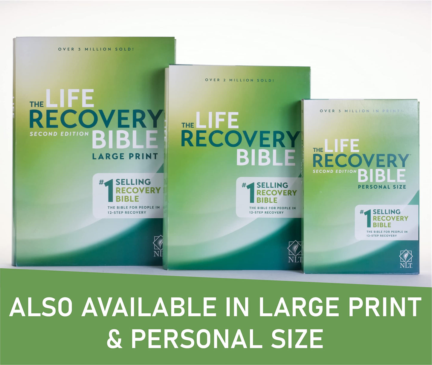 Tyndale NLT Life Recovery Bible (Hardcover): 2nd Edition - Addiction Bible Tied - Good