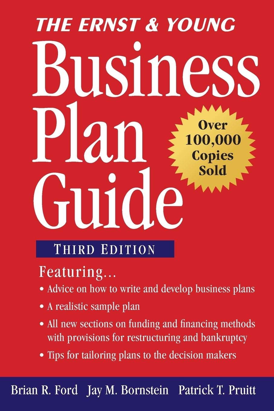 Ernst & Young Business Plan Guide [Paperback] Brian R. Ford; Jay M. Bornstein; - Good