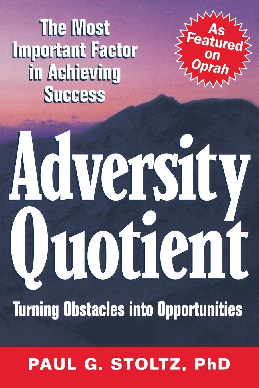 Adversity Quotient: Turning Obstacles into Opportunities [Paperback] Stoltz,