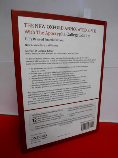 The New Oxford Annotated Bible with Apocrypha: New Revised Standard Version, - Acceptable