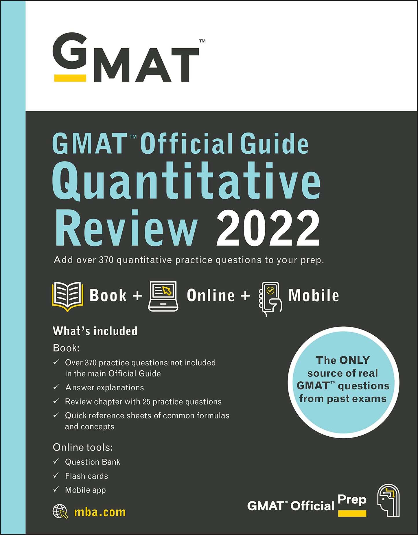 GMAT Official Guide 2022 Bundle: Books + Online Question Bank GMAC (Graduate Management Admission Council)