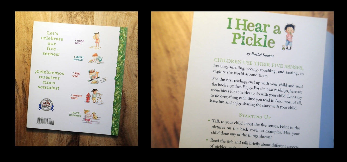 I Hear a Pickle (and Smell, See, Touch, and Taste It, Too!) [Paperback] Rachel