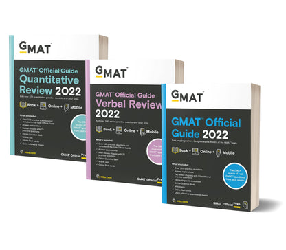 GMAT Official Guide 2022 Bundle: Books + Online Question Bank GMAC (Graduate Management Admission Council)