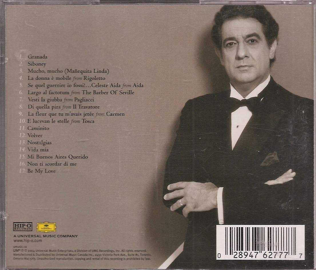 The Best of Placido Domingo: 20th Century Masters, Millennium Collection [Audio CD] DOMINGO,PLACIDO