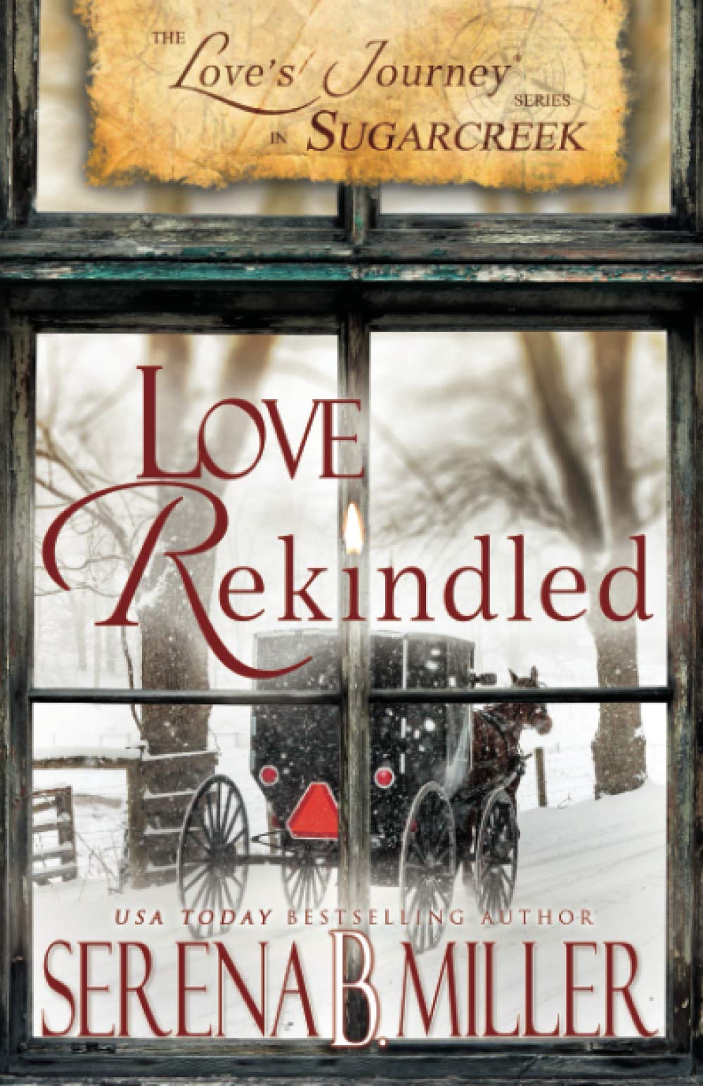 Love's Journey in Sugarcreek: Love Rekindled [Paperback] Miller, Serena B - Good