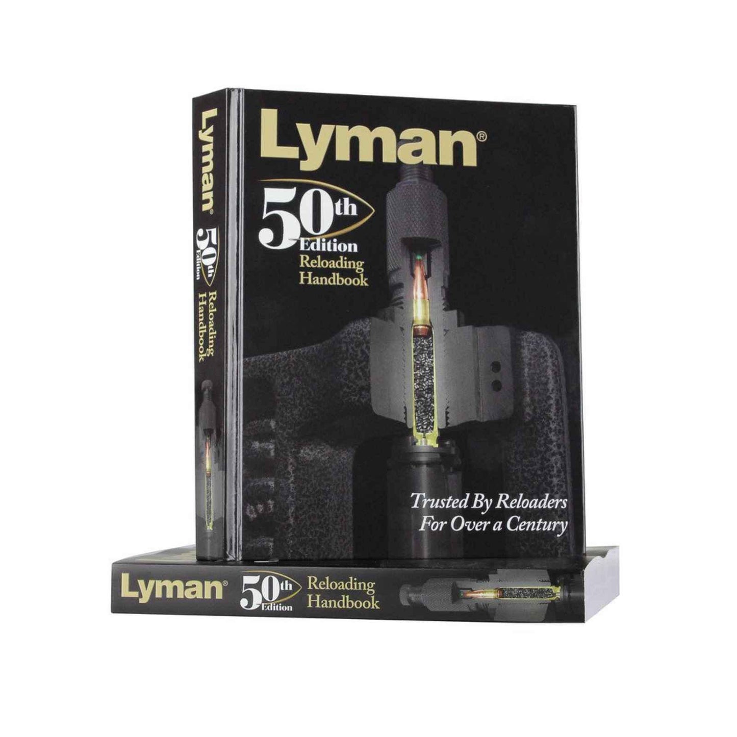 Lyman 50th Edition Reloading Handbook Softcover, Black