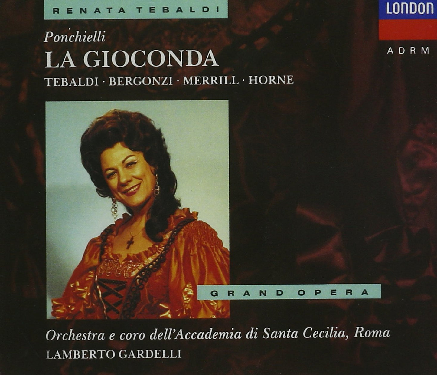 Ponchielli: La Gioconda [Audio CD] Amilcare Ponchielli; Lamberto Gardelli; - Good